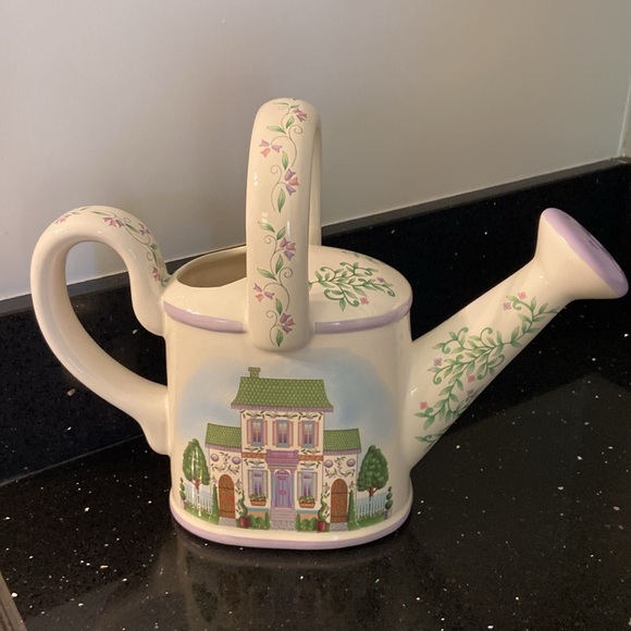 Lenox Village Watering Can Porcelain Vintage c1999 RARE Collectible - Picture 7 of 16